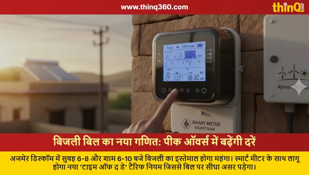 ajmer discom time of day tariff smart meter rules