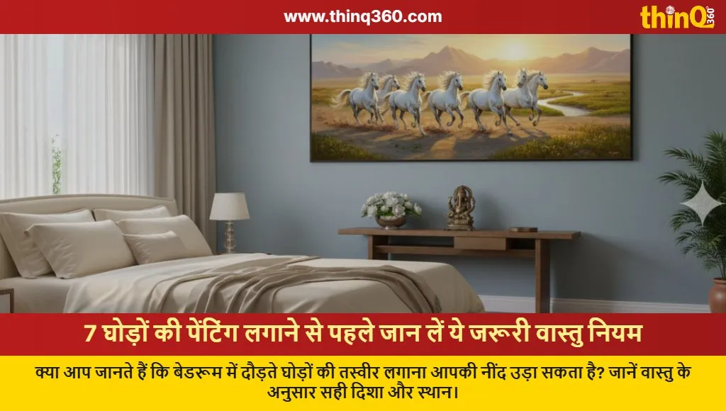 vastu tips 7 running horses painting direction rules
