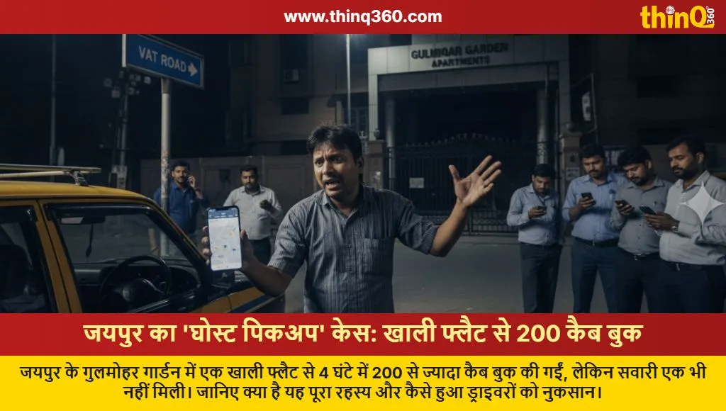 jaipur ghost cab booking scam gulmohar garden