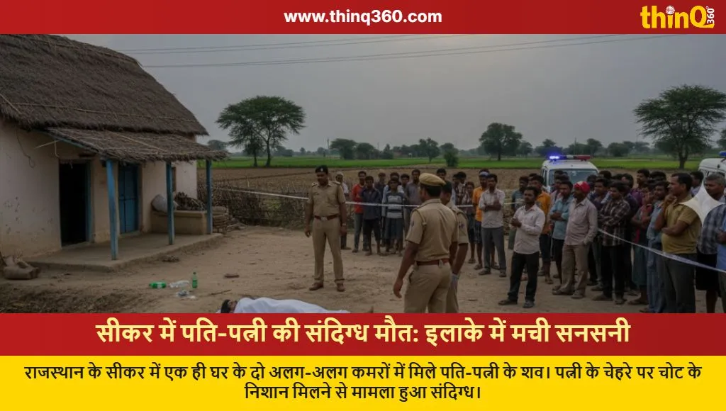 sikar couple found dead in suspicious condition rajasthan news