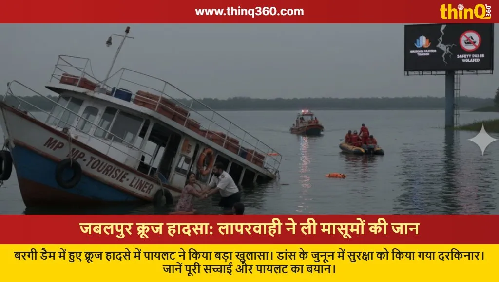 jabalpur cruise accident pilot statement life jacket dance