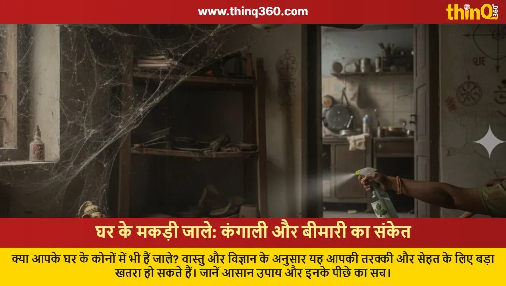 spider webs home vastu dosh health risks