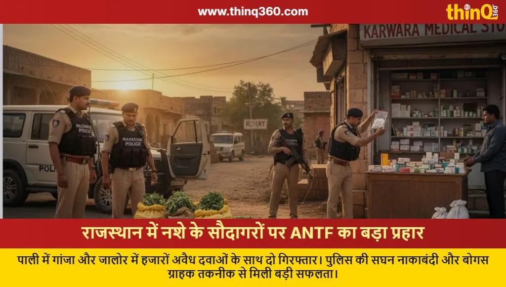 antf rajasthan drug raid pali jalore