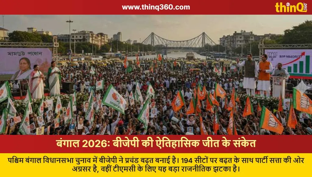 west bengal election results 2026 bjp win tmc loss