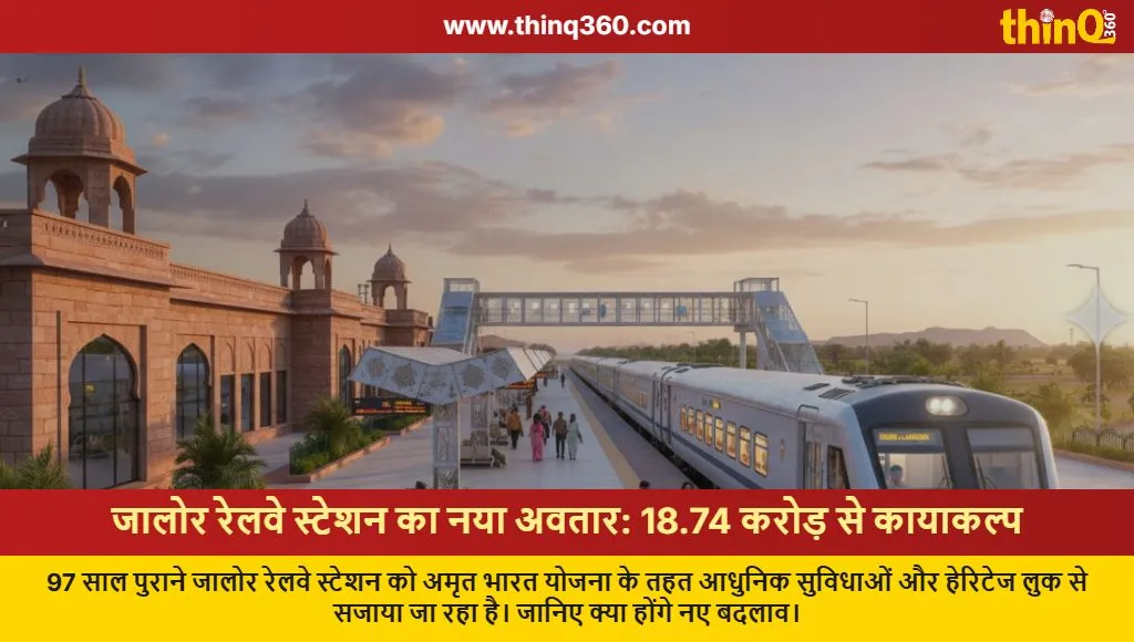 jalore railway station redevelopment amrit bharat scheme rajasthan