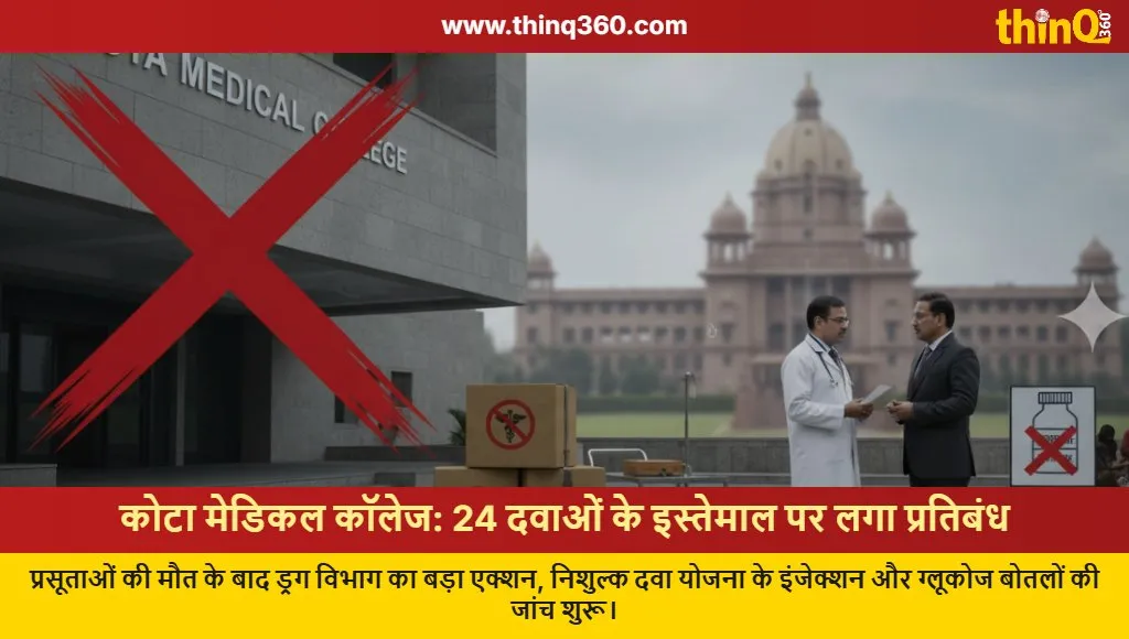 kota medical college medicine ban investigation