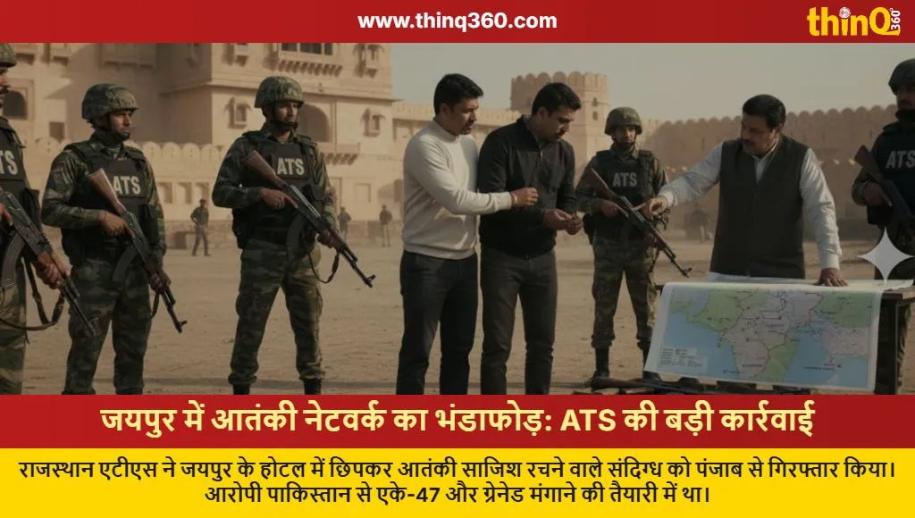 rajasthan ats arrests terror suspect jaipur hotel punjab