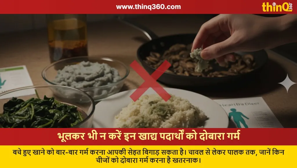 harmful effects of reheating food safety tips