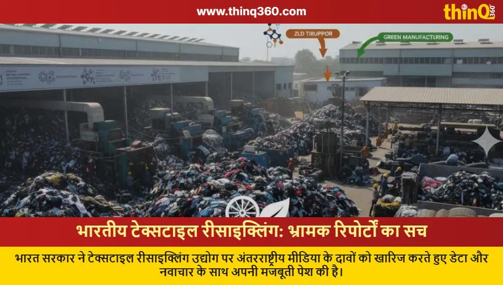 india rebuttal international media report textile recycling
