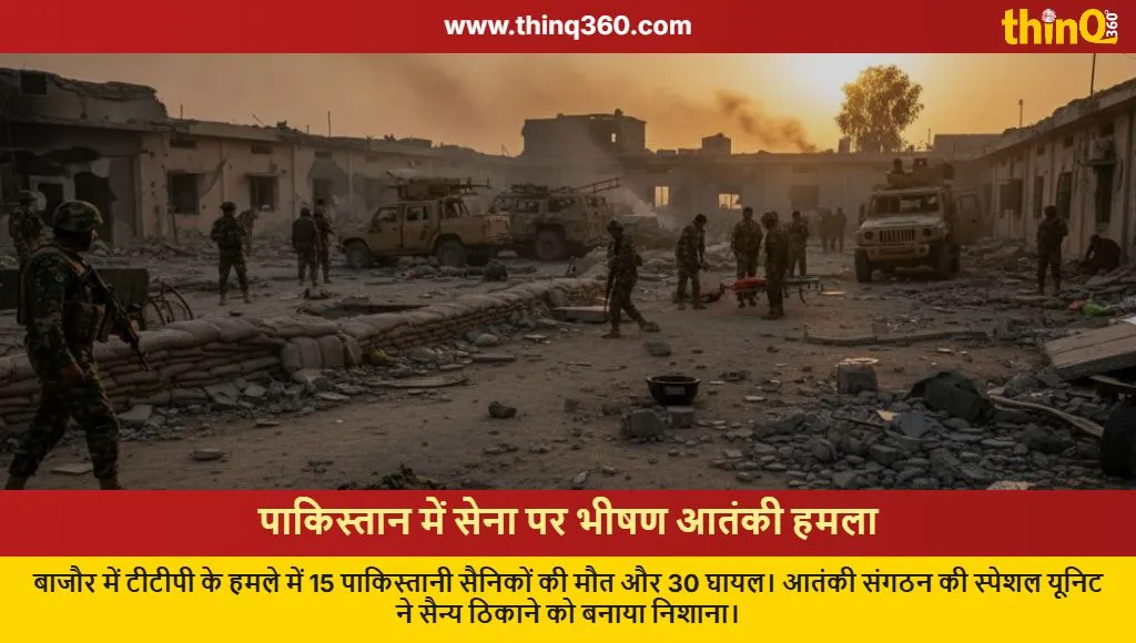 pakistan army base attack ttp bajaur khyber pakhtunkhwa