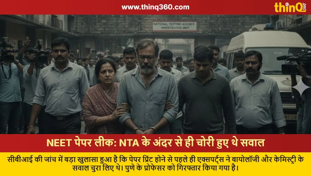neet paper leak cbi investigation nta insider role