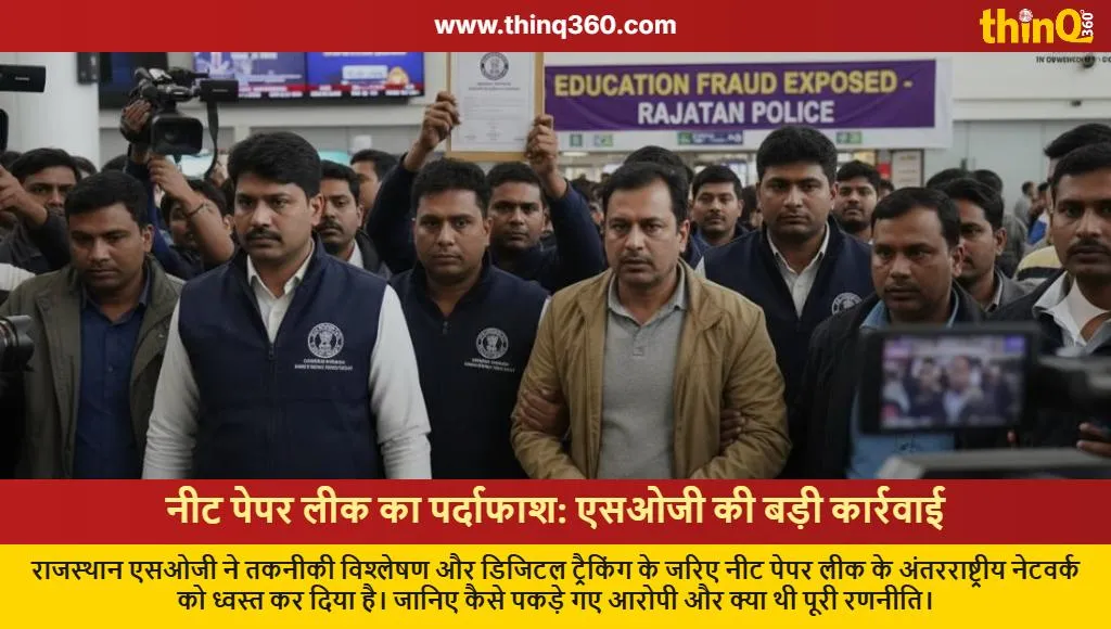 rajasthan neet paper leak sog investigation mastermind arrested