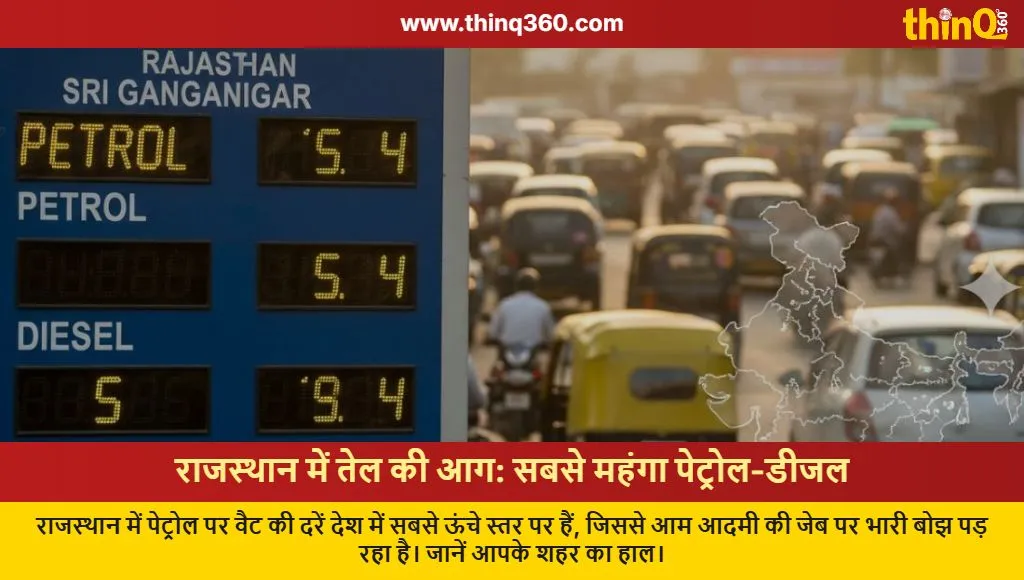 rajasthan petrol diesel price hike vat 2026