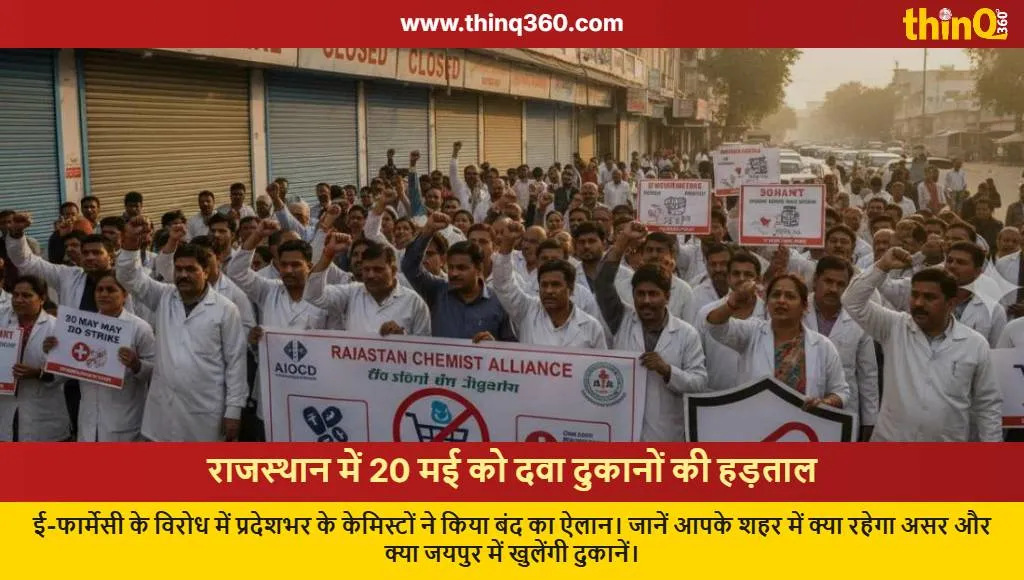 rajasthan chemist strike 20 may e pharmacy