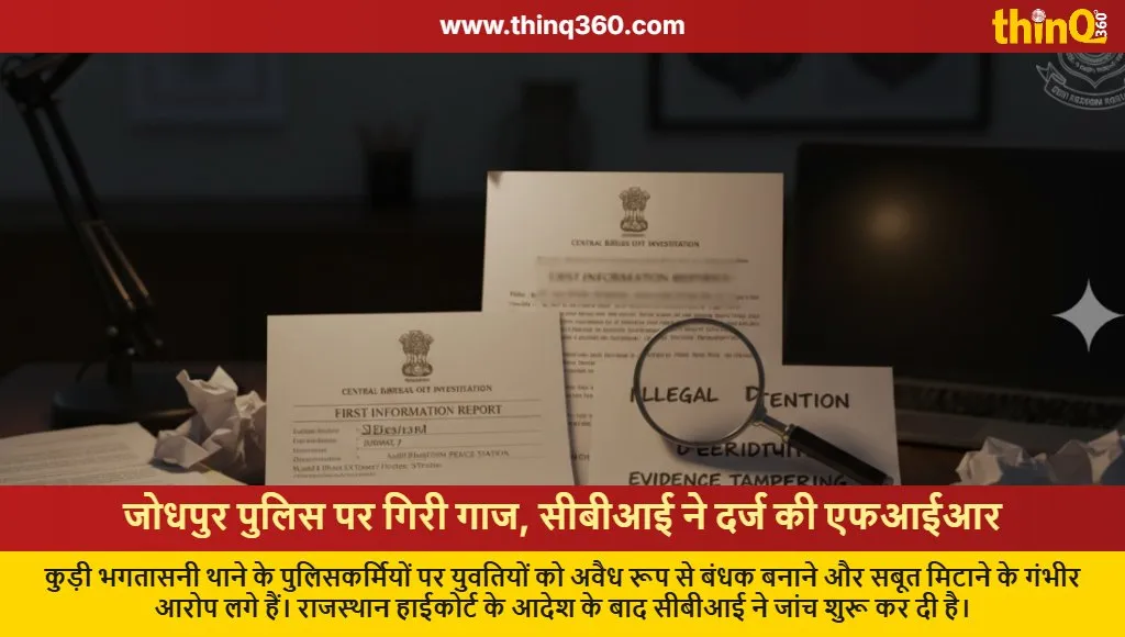 cbi fir jodhpur police illegal detention women