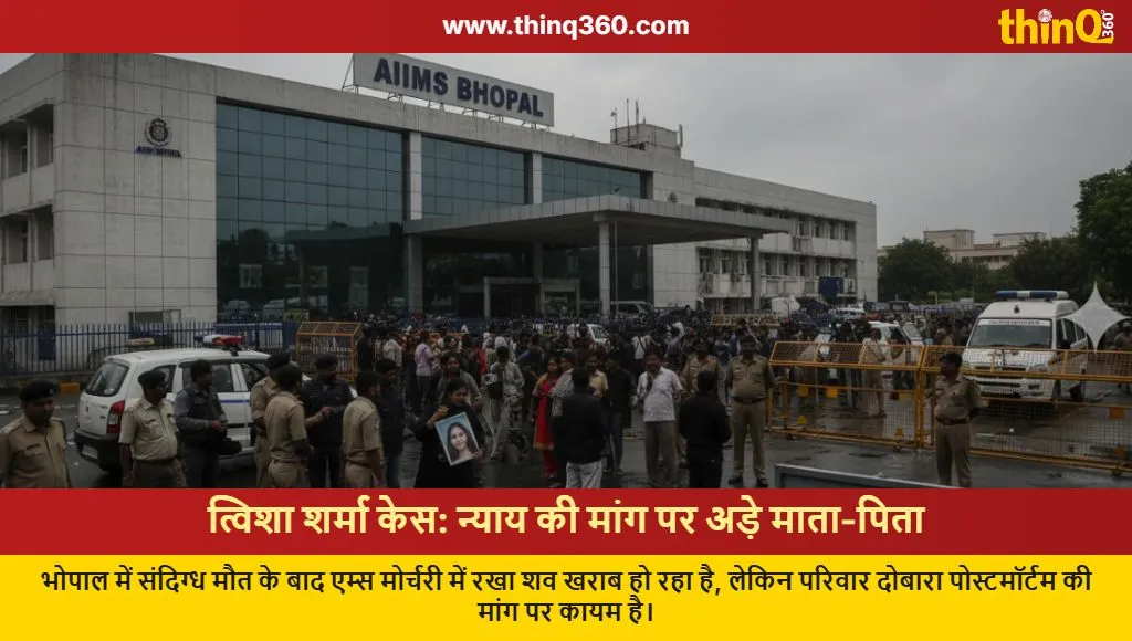 twisha sharma death case bhopal aiims morgue controversy