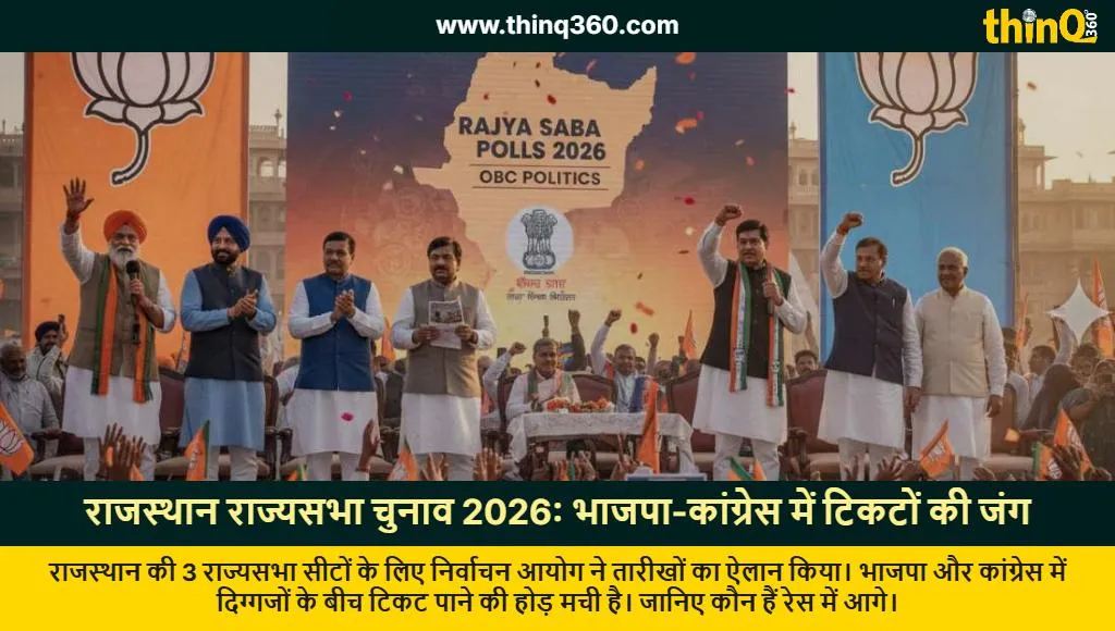 rajasthan rajya sabha election 2026 schedule candidates
