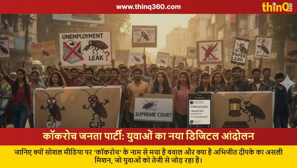 cockroach janta party founder abhijit dipke mission explained