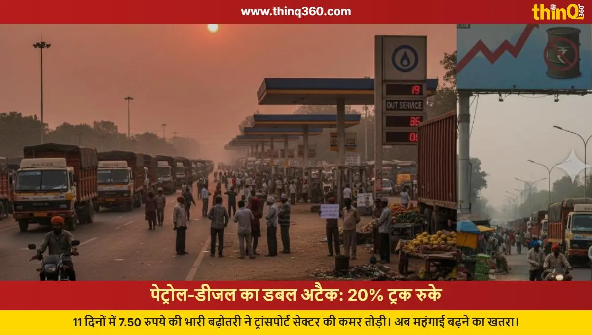 petrol diesel price hike impact on truck industry inflation news