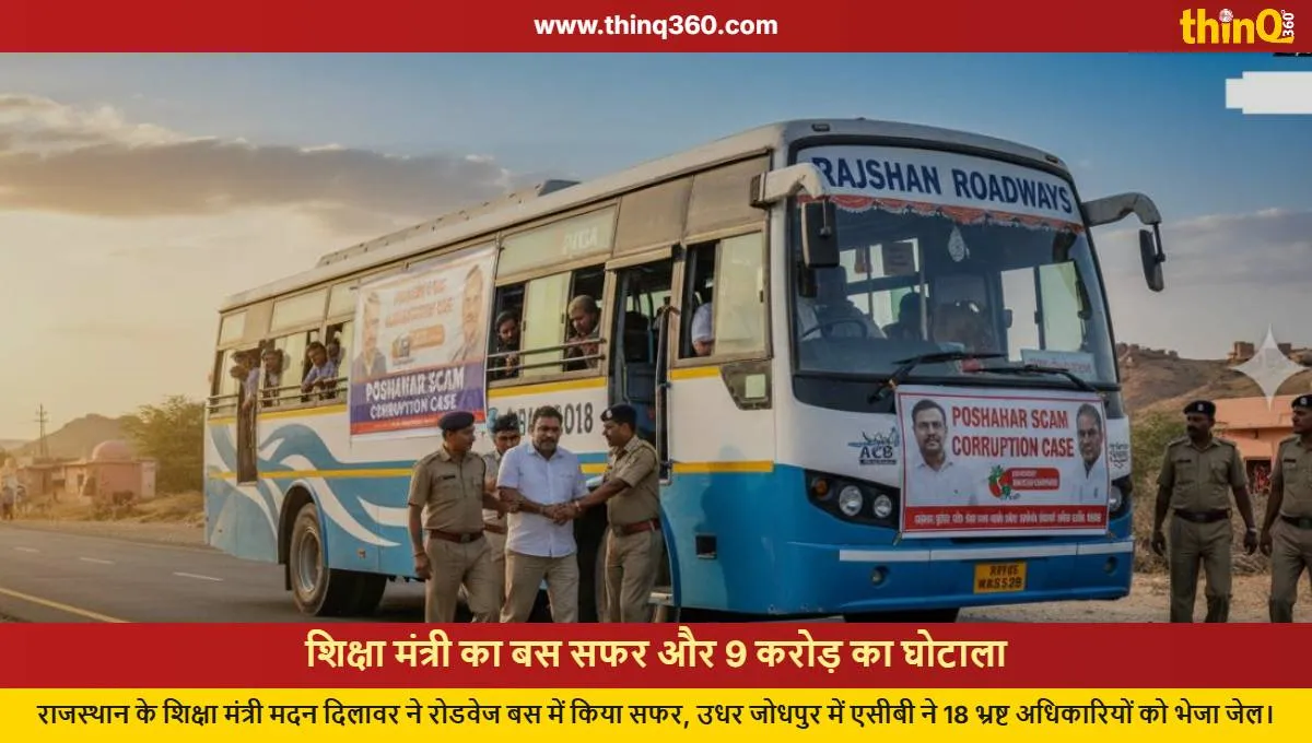 rajasthan news madan dilawar bus journey jodhpur acb scam
