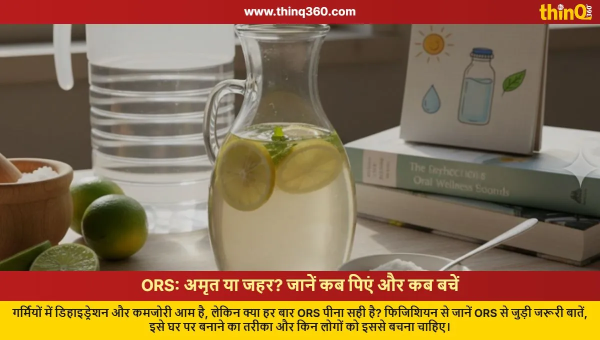 when to drink ors and when to avoid it doctors advice