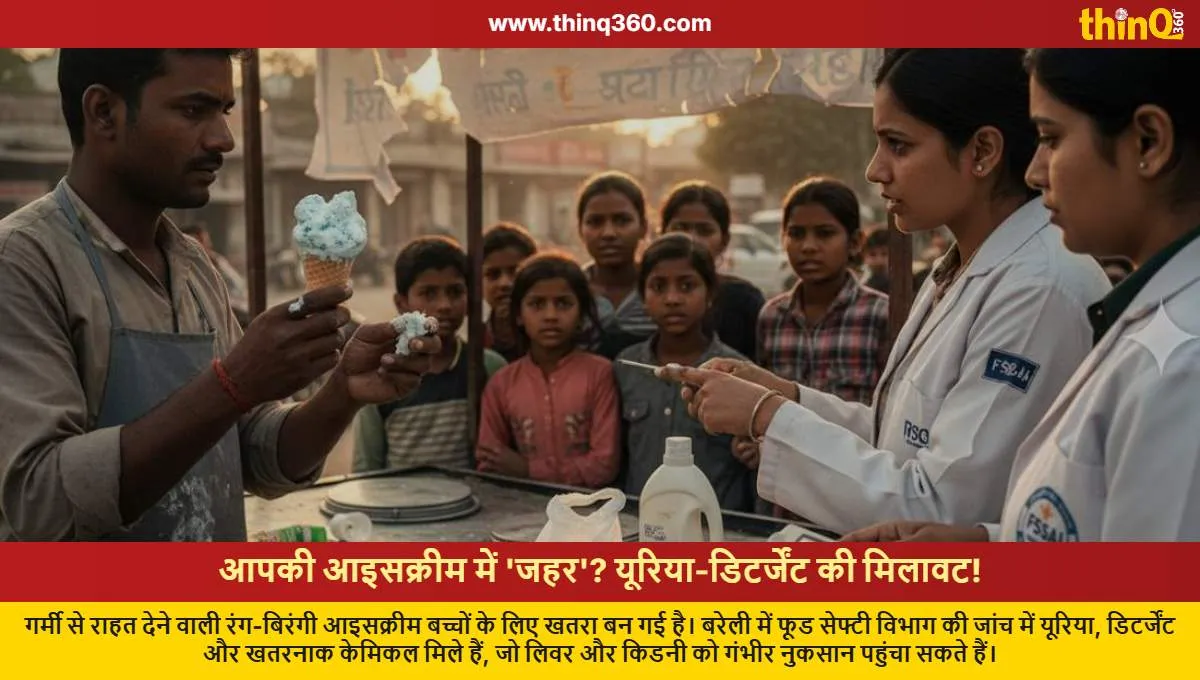 urea detergent found in ice cream in bareilly health risk