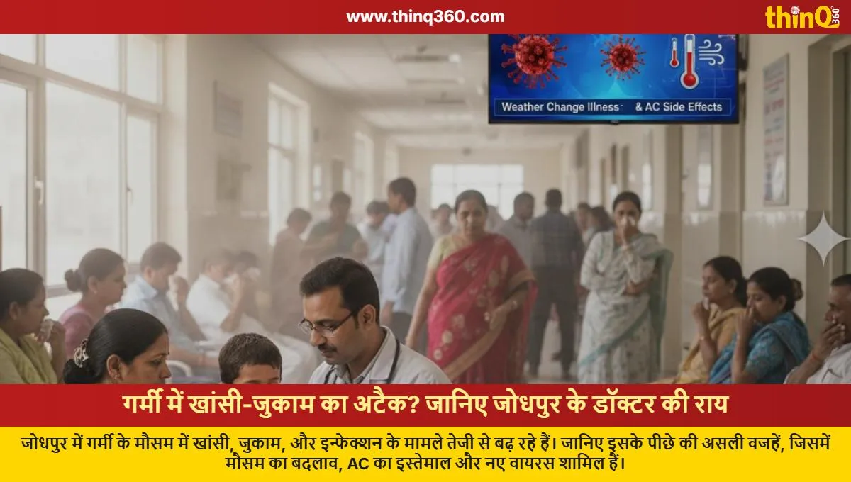 jodhpur summer cough cold cases rise adenovirus enterovirus attack