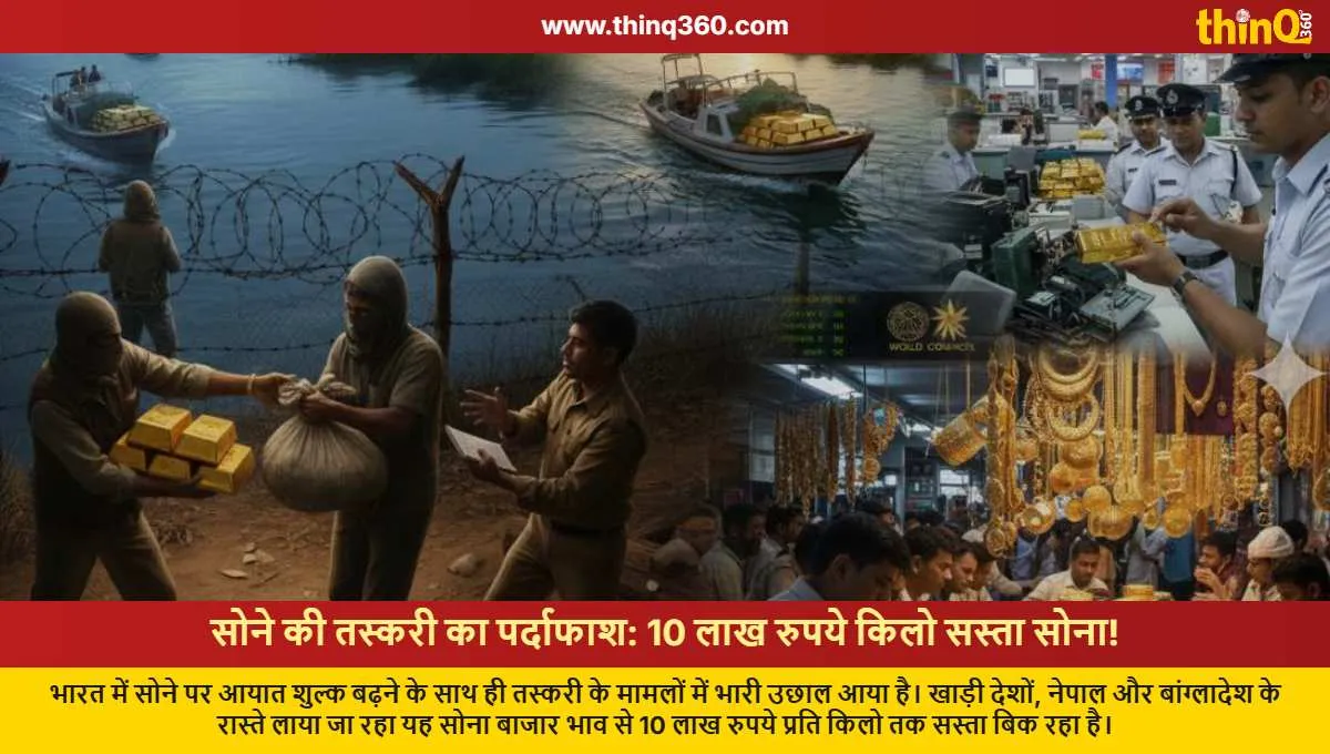 gold smuggling surges in india due to high import duty