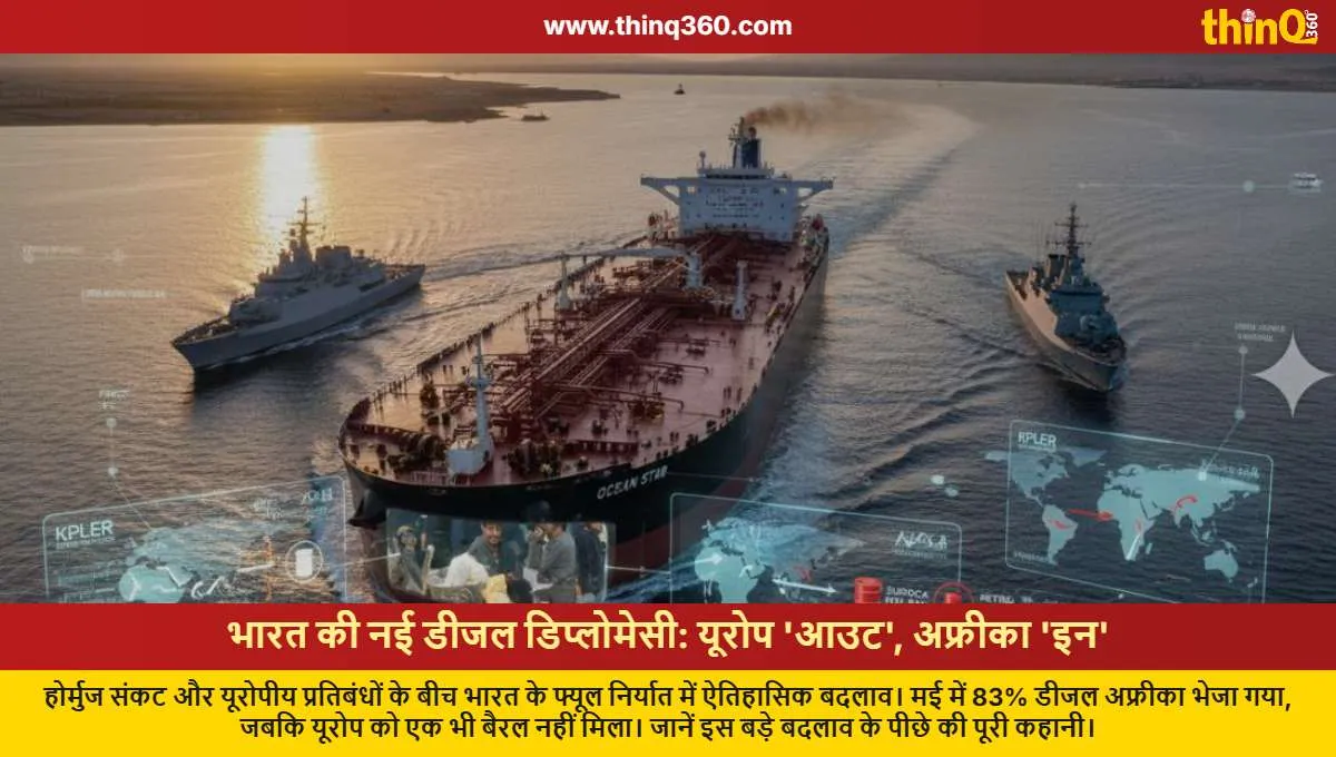 india diesel export shifts from europe to africa amid hormuz crisis