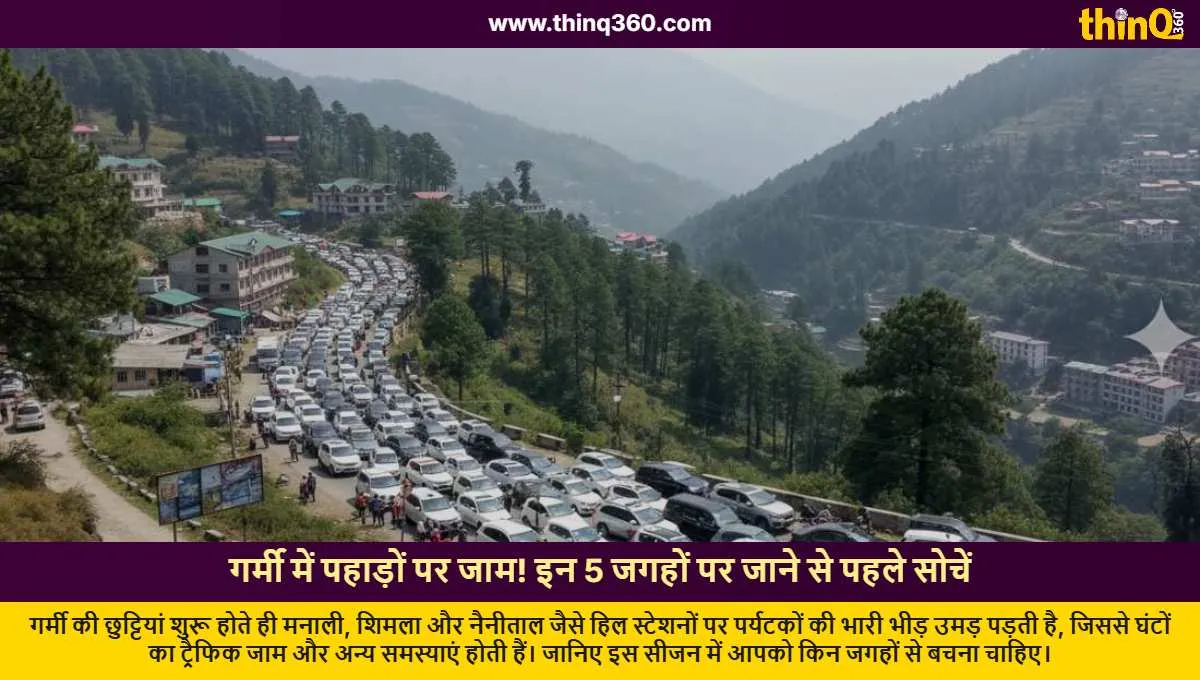 avoid these 5 hill stations in summer due to overtourism