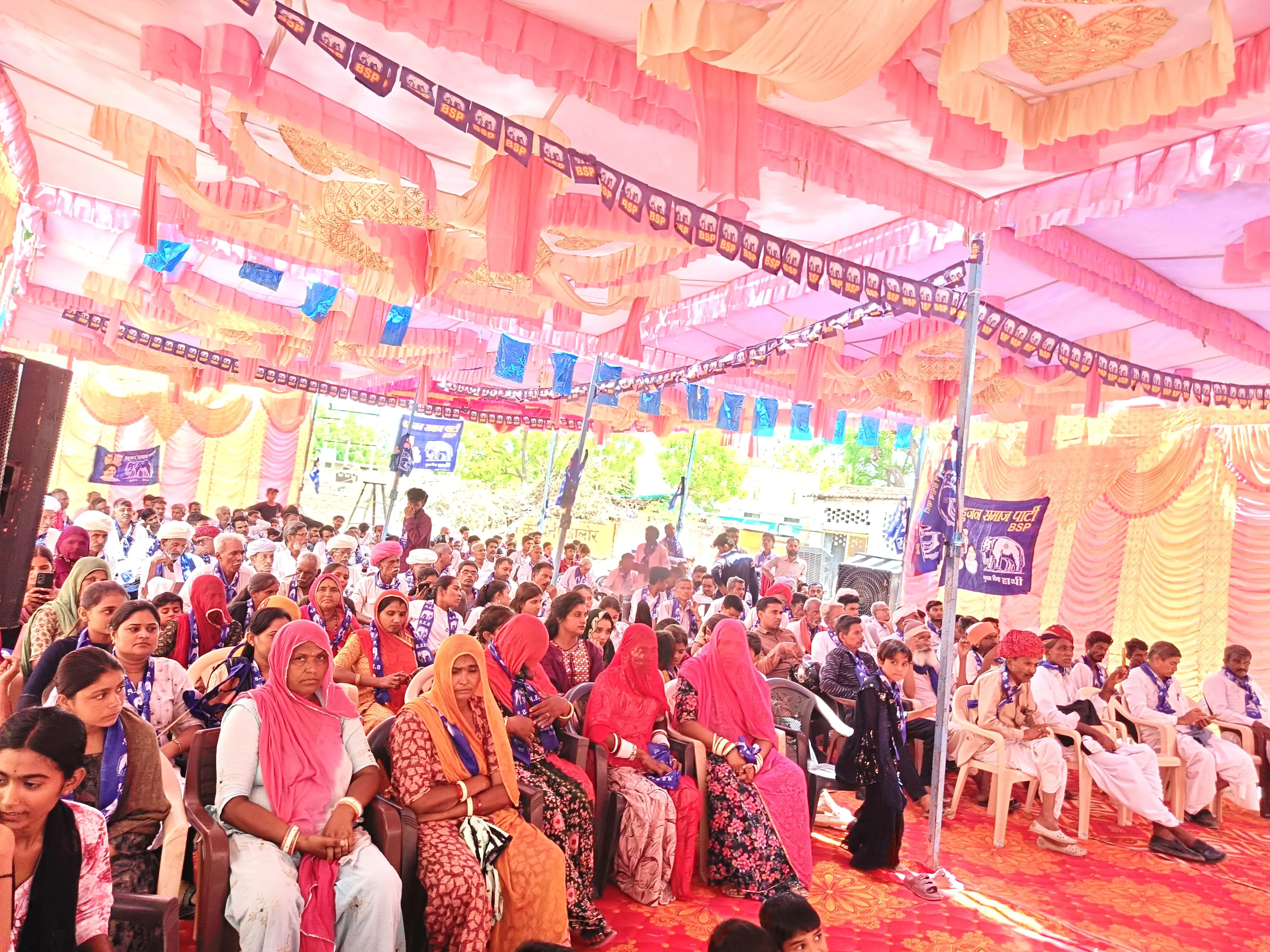 જાલોરમાં બસપાનો મોટો દાવ, 200 નવા સભ્યો જોડાયા
