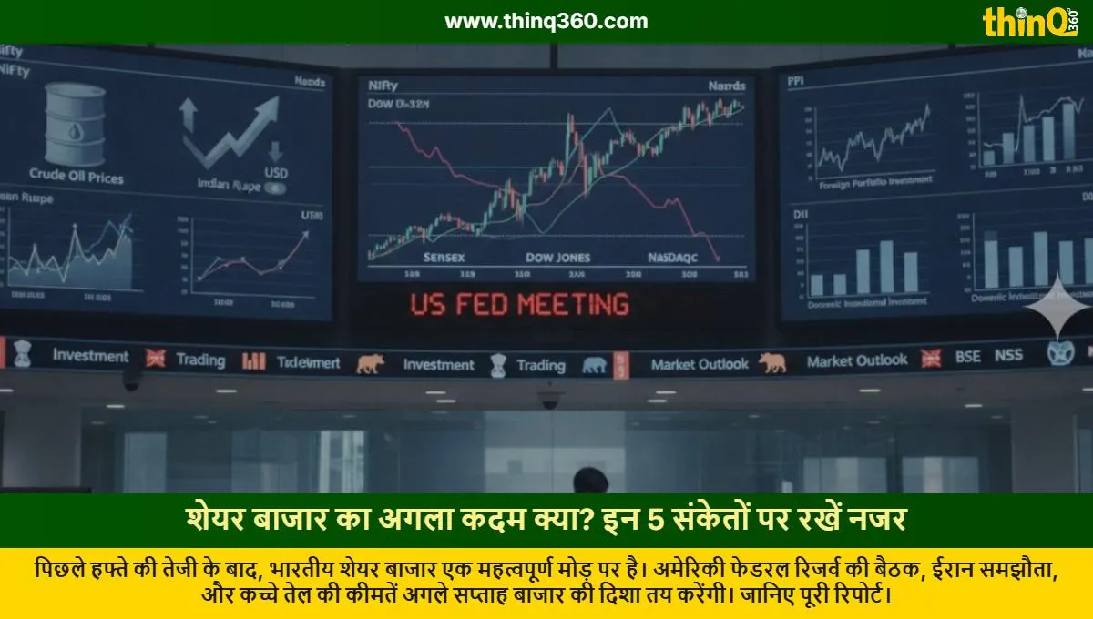 stock market outlook 5 factors to determine direction us fed crude oil