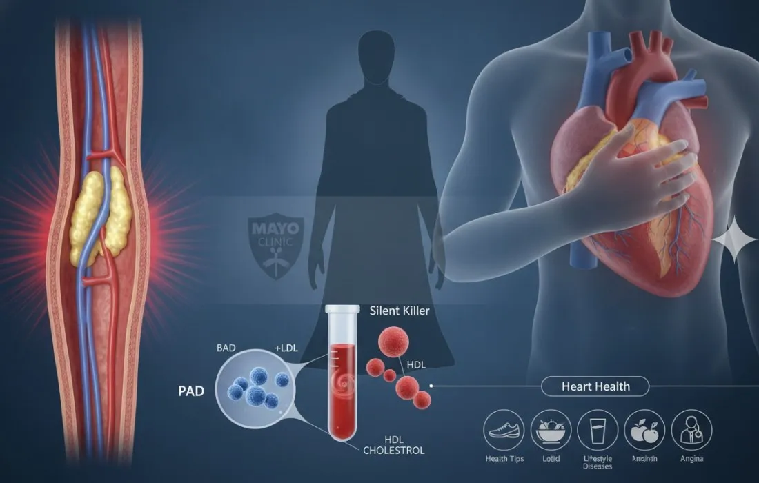 high cholesterol symptoms leg pain warning signs