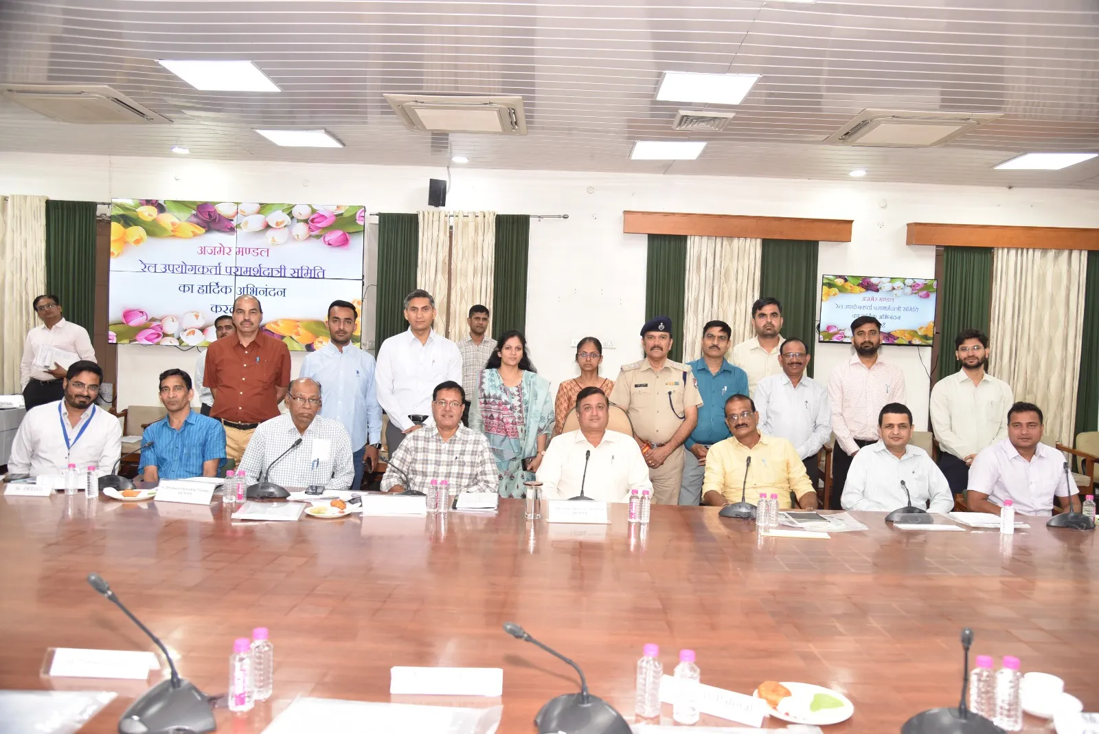 meeting of the ajmer division rail users consultative committee concluded