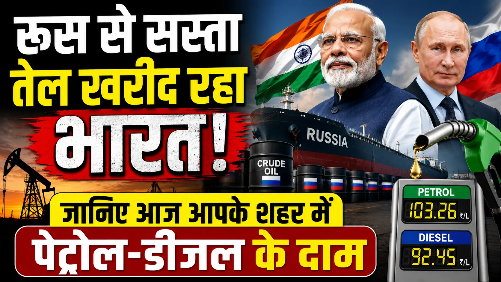 india increases cheap russian crude oil imports amid global tensions