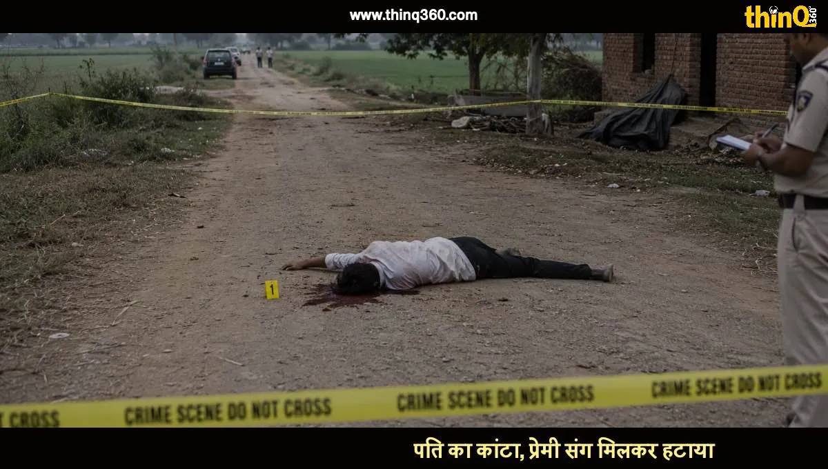 jalore wife and lover murder husband crime news
