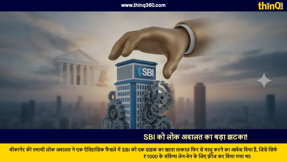 ₹1000 ਲਈ ਖਾਤਾ ਫ੍ਰੀਜ਼? SBI ਨੂੰ ਕੋਰਟ ਦਾ ਵੱਡਾ ਹੁਕਮ