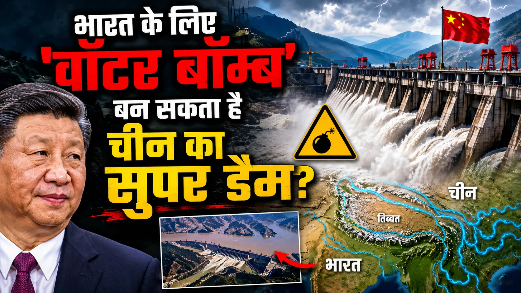 china super dam fault line threatens india with water bomb