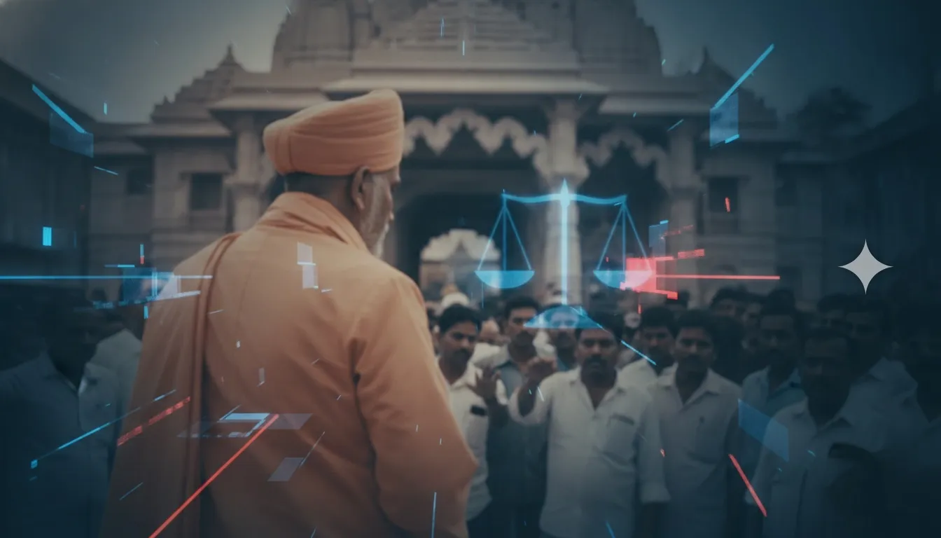 ਰਾਮਝਰੋਖਾ ਮੰਦਰ ਜ਼ਮੀਨ ਵਿਵਾਦ: ਮਹੰਤ 'ਤੇ FIR ਦੇ ਹੁਕਮ