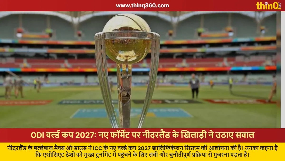 netherlands player questions new odi world cup 2027 format for associate teams
