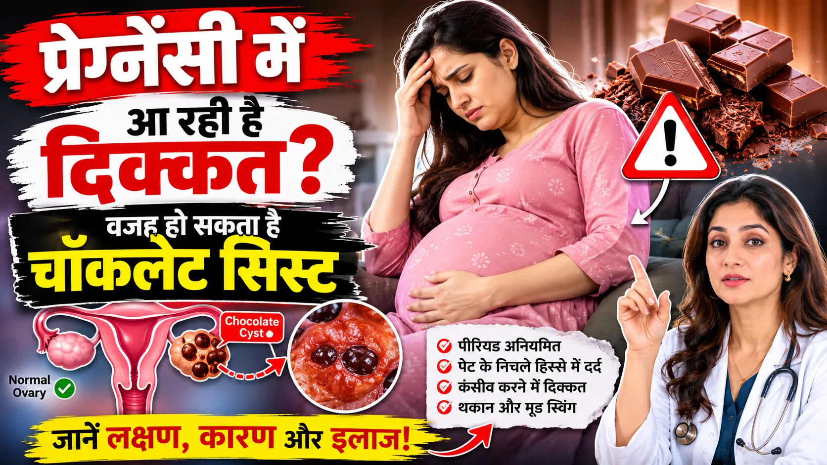 what is chocolate cyst symptoms causes and treatment explained
