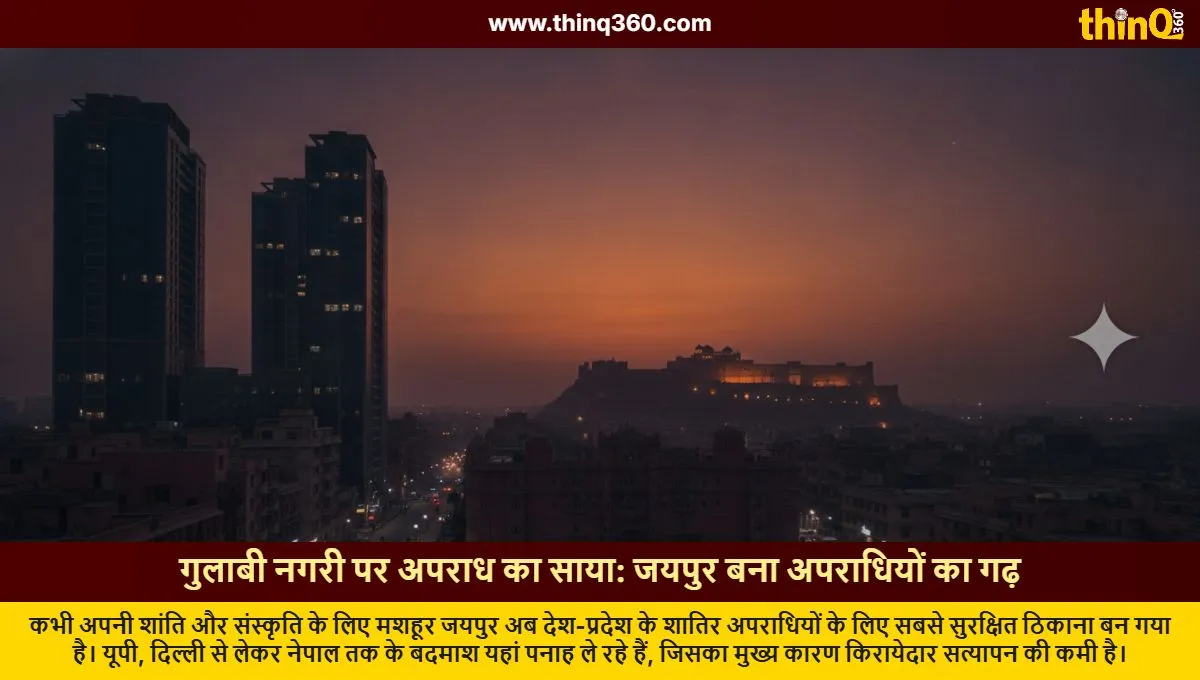 jaipur becomes safe haven for criminals from other states