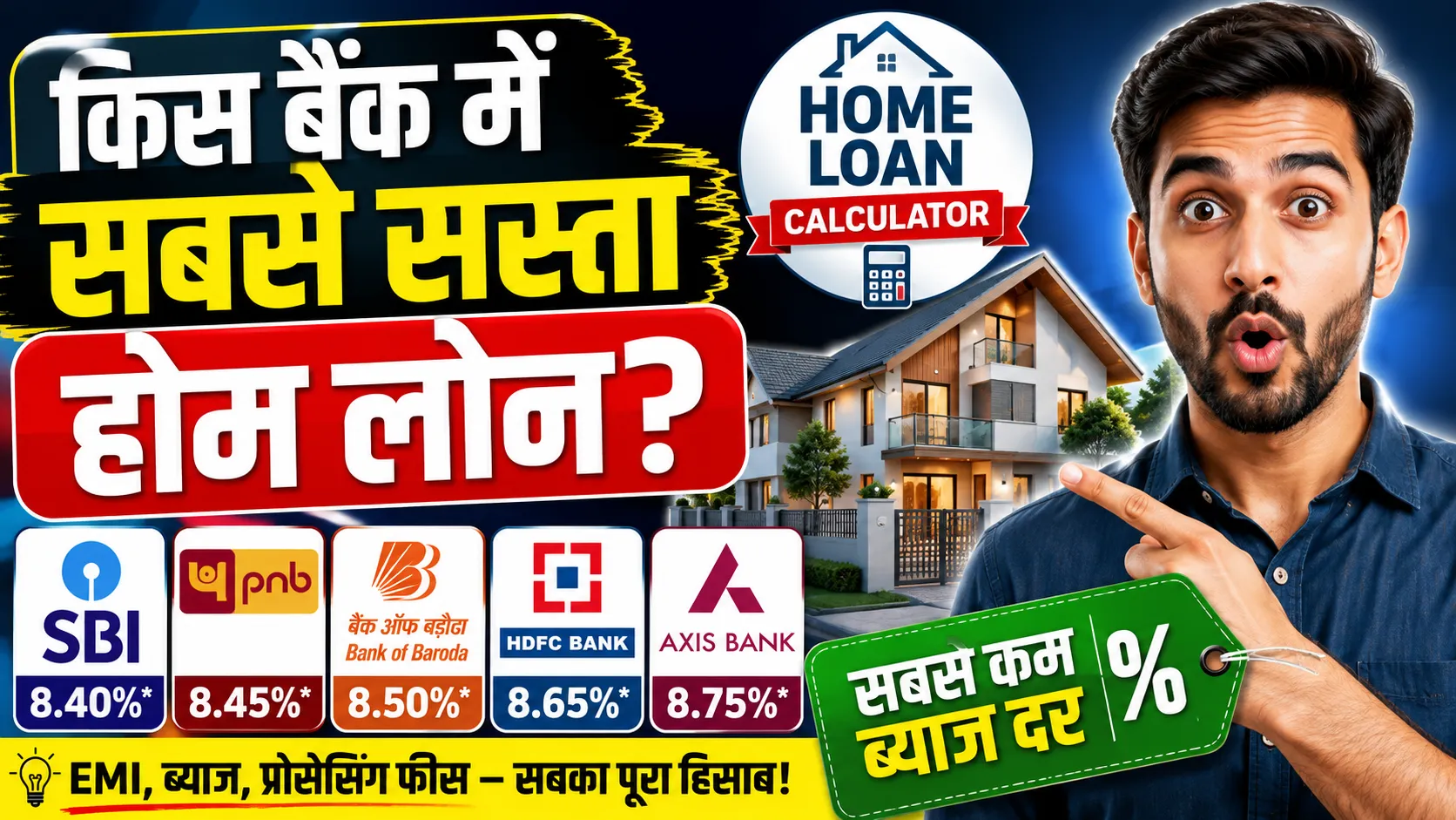 ਸਭ ਤੋਂ ਸਸਤਾ ਹੋਮ ਲੋਨ: ਇਹ ਬੈਂਕ ਸਭ ਤੋਂ ਘੱਟ ਵਿਆਜ ਦੇ ਰਹੇ ਹਨ