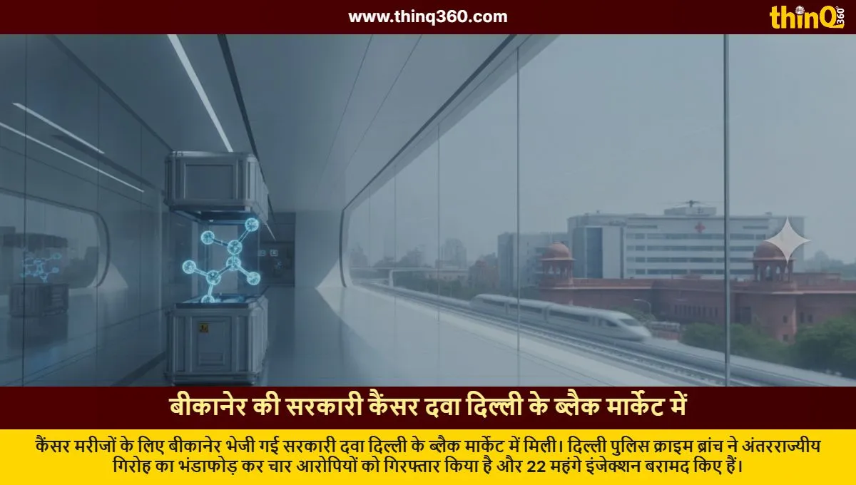 bikaner govt cancer drug found in delhi black market gang busted