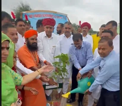 77th district level van mahotsav organized in jalore