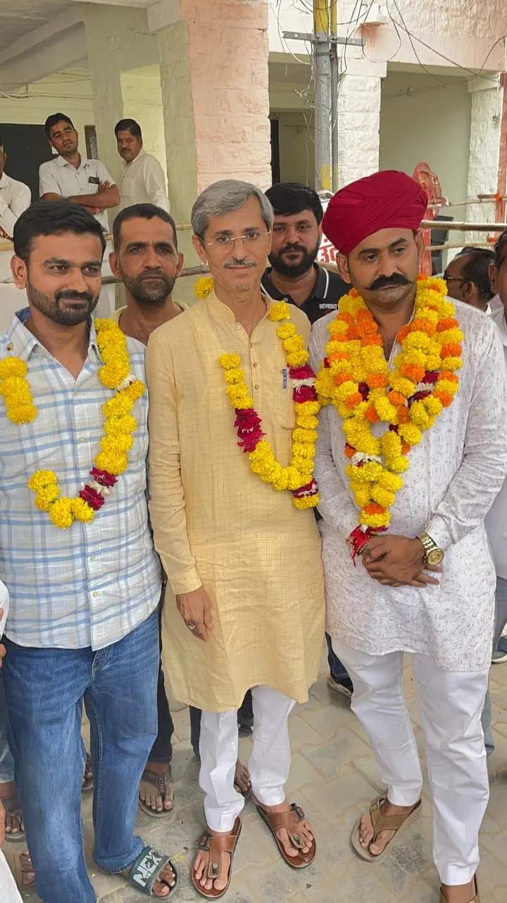 bhinmal municipal election 2026 bjp mukesh kumar unopposed sawanaram dewasi