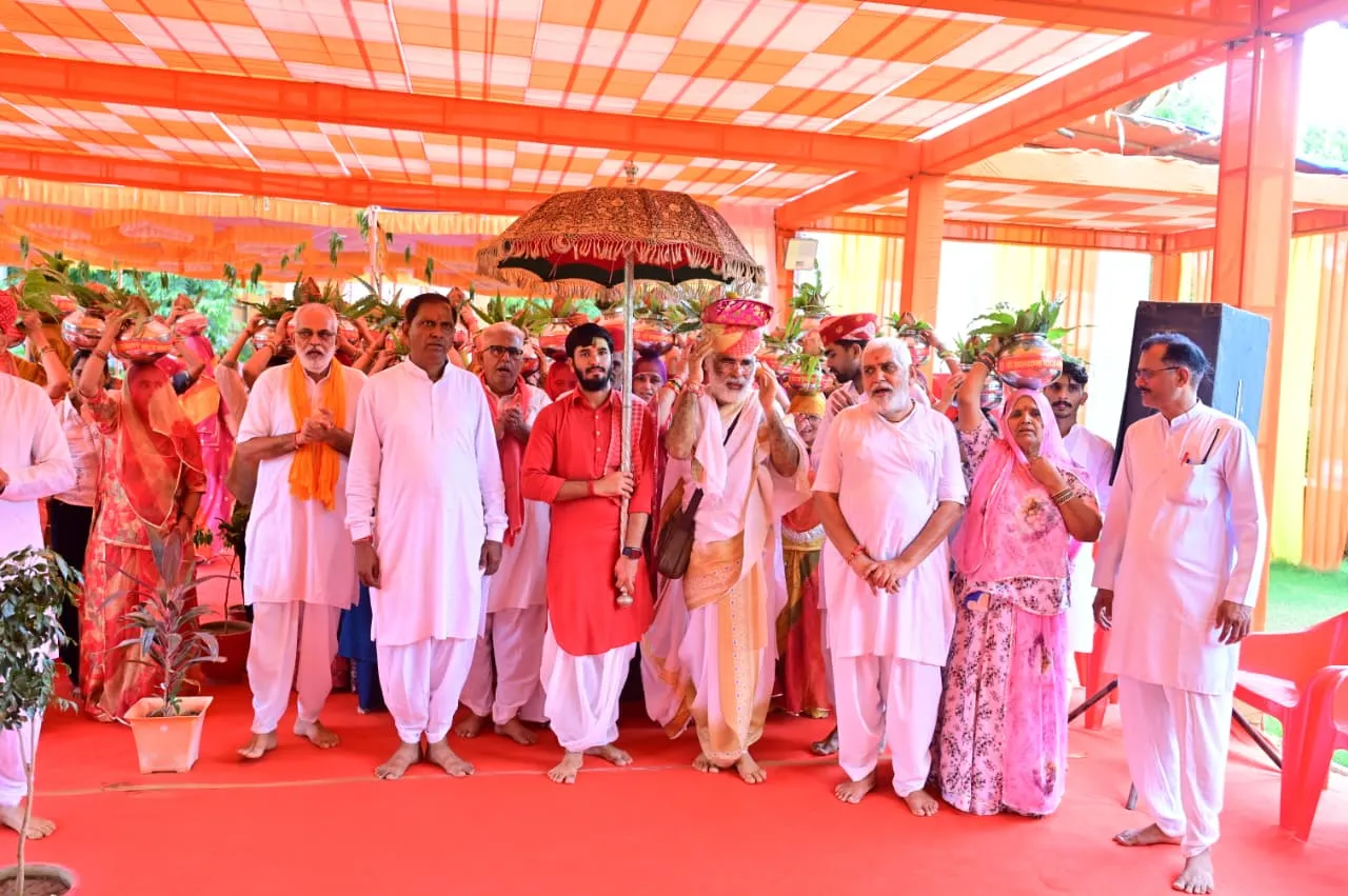 nandgaon bhagwat katha shankaracharya janmadyasya yatah param satya