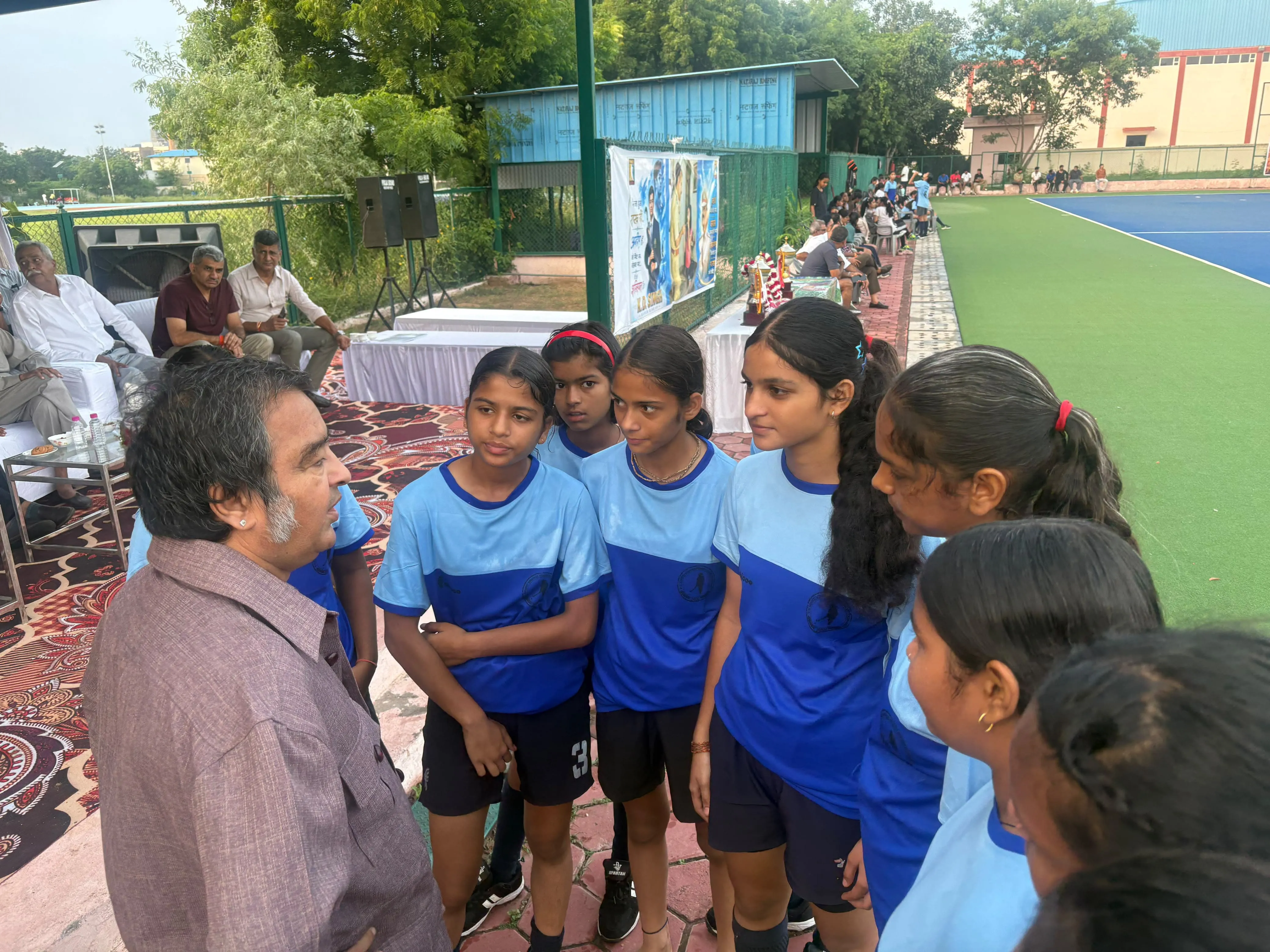 mahipal singh rajpurohit hockey rajasthan president sms stadium jaipur