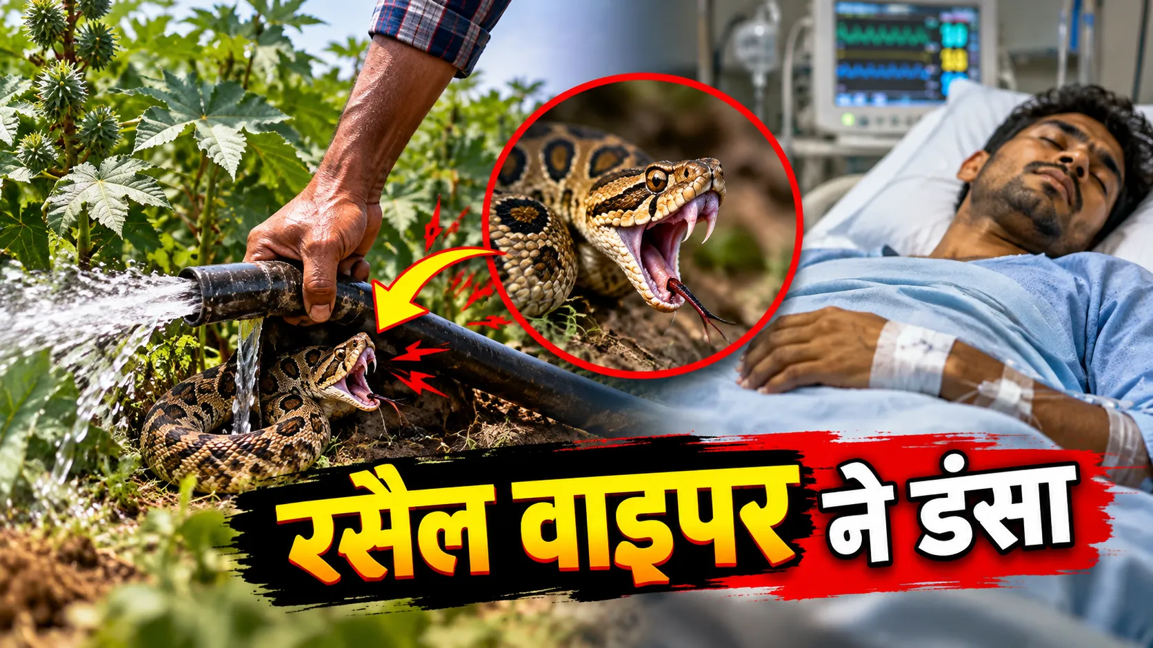jawal russell viper snake bite sirohi trauma center
