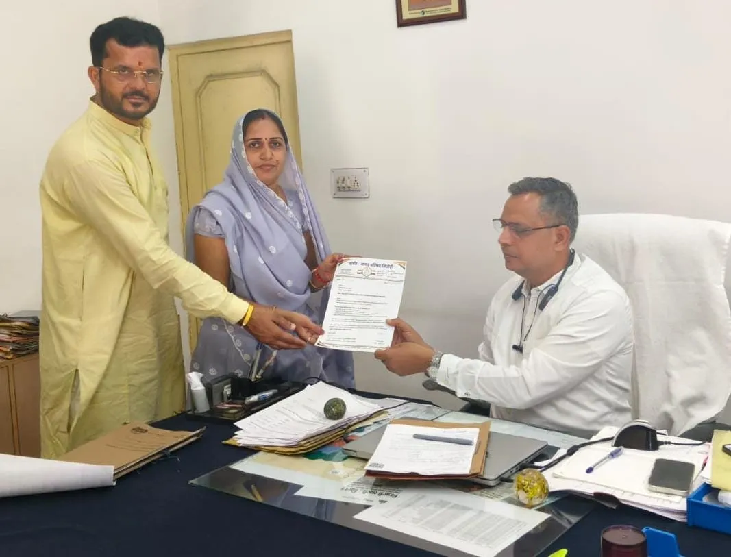 sirohi councilor sharda mali low voltage memorandum discom